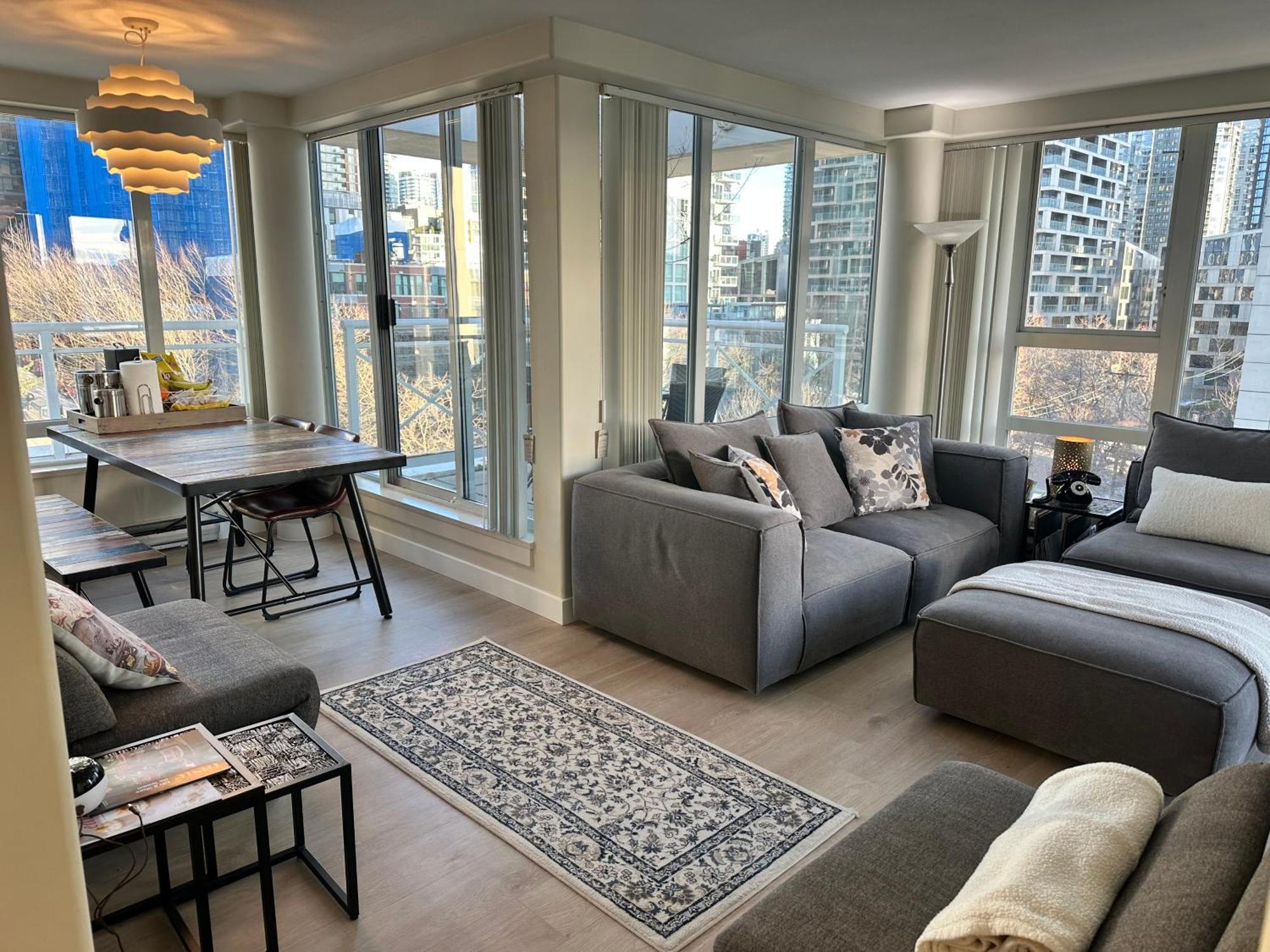 וונקובר Penthouses Of Beach Ave מראה חיצוני תמונה